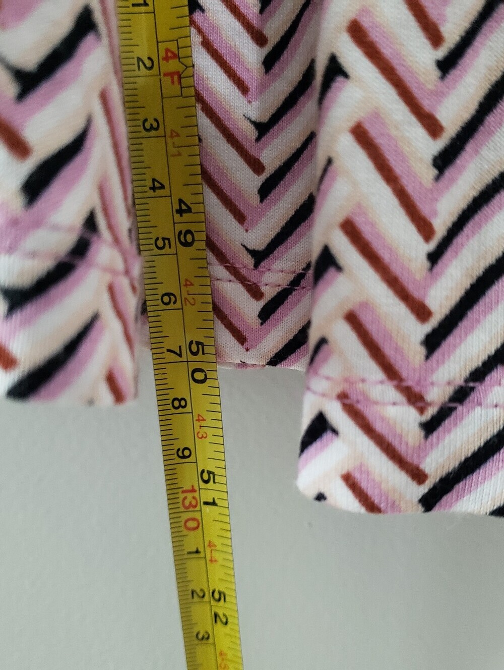 LOFT Sundress Small Multicolor Chevron Soft Strappy Coastal Beach Vacation Boho - Picture 10 of 15